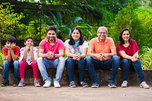 Group Picture of Family who traveled with us in 6/7 Seater Taxi From Chandigarh to Shimla