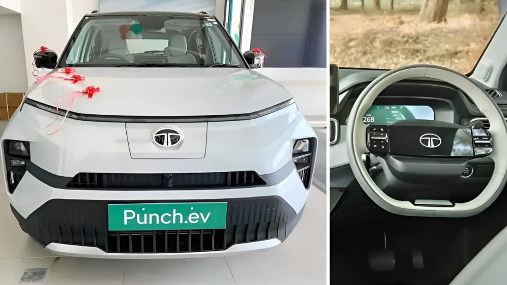 Tata’s New EV Arrives in Style With 421 km Range, 5-Star Safety and 26 cm Display